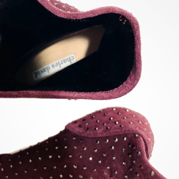 Charles David Burgundy Personal Bootie - Picture 4 of 6